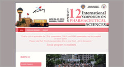 Desktop Screenshot of isops-ankara.org